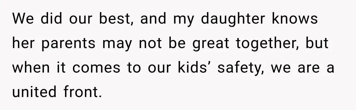 Woman Says Mother Left Her Traumatized Daughter Early Because a New Embroidery Machine Had Arrived We did our best, and my daughter knows her parents may not be great together, but when it comes to our kids’ safety, we are a united front.