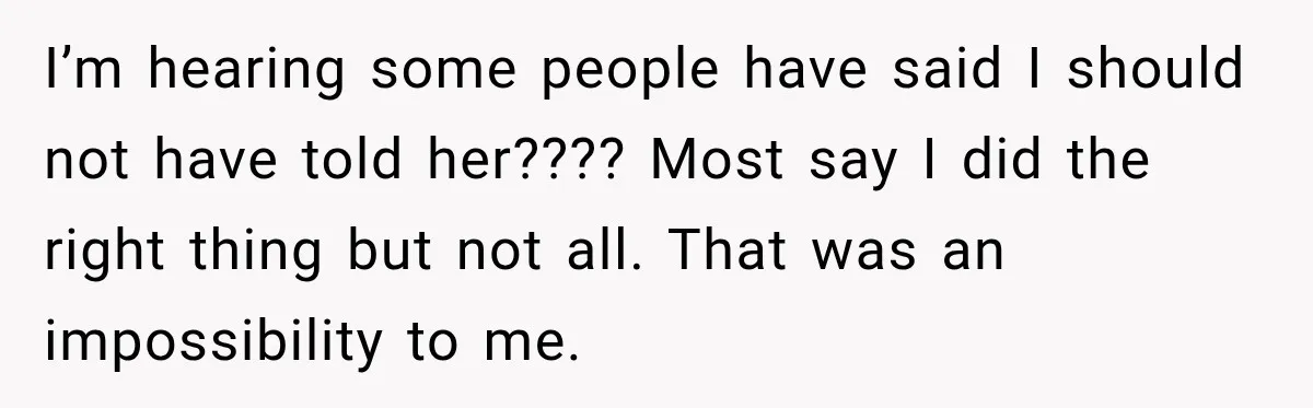 Woman Exposes Pregnant Friend's Husband for Hitting on Her at Wedding, Then Gets Blamed for Everything I’m hearing some people have said I should not have told her???? Most say I did the right thing but not all. That was an impossibility to me.