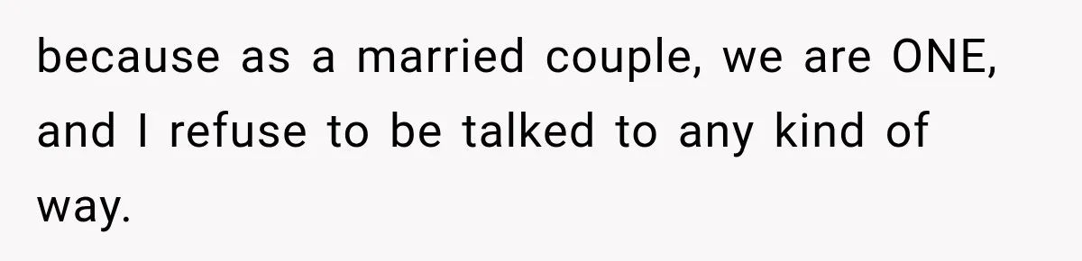 Pregnant Woman Spends Hours Cooking Thanksgiving Dinner, Only to Discover Her In-Laws Ate Without Her because as a married couple, we are ONE, and I refuse to be talked to any kind of way.