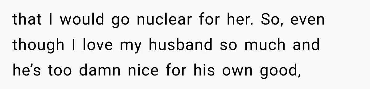 Pregnant Woman Spends Hours Cooking Thanksgiving Dinner, Only to Discover Her In-Laws Ate Without Her that I would go nuclear for her. So, even though I love my husband so much and he’s too damn nice for his own good,